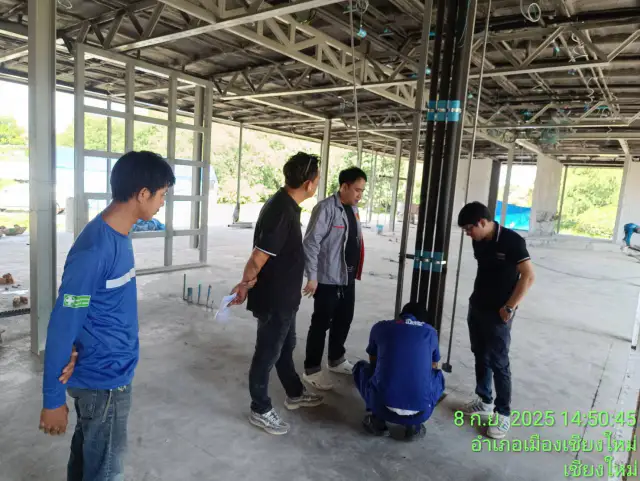 งานระบบปรับอากาศอาคาร ภาพหน้างานที่ 7