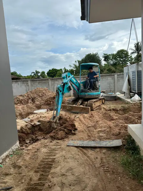 บ้านสองชั้น บ้านฝาง ภาพหน้างานที่ 21