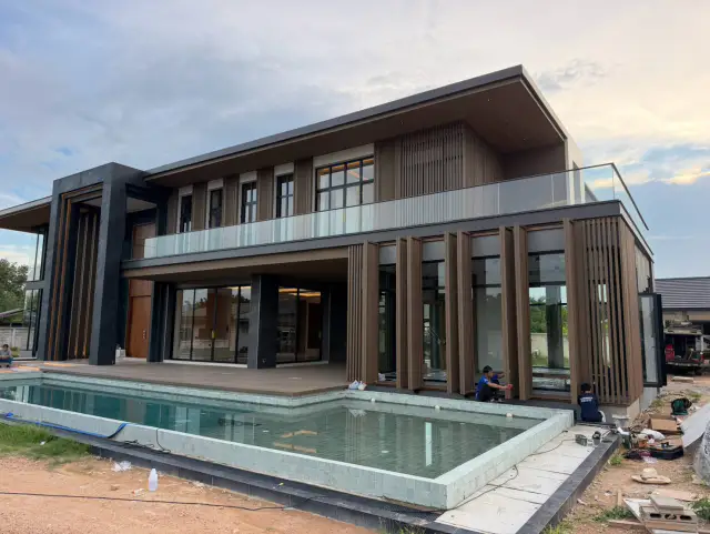 บ้านสองชั้น บ้านฝาง ภาพหน้างานที่ 27