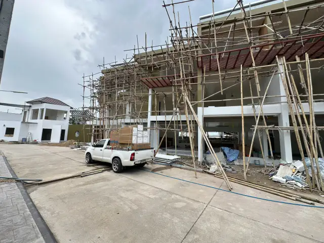 อาคารที่พัก หางดง ภาพหน้างานที่ 3