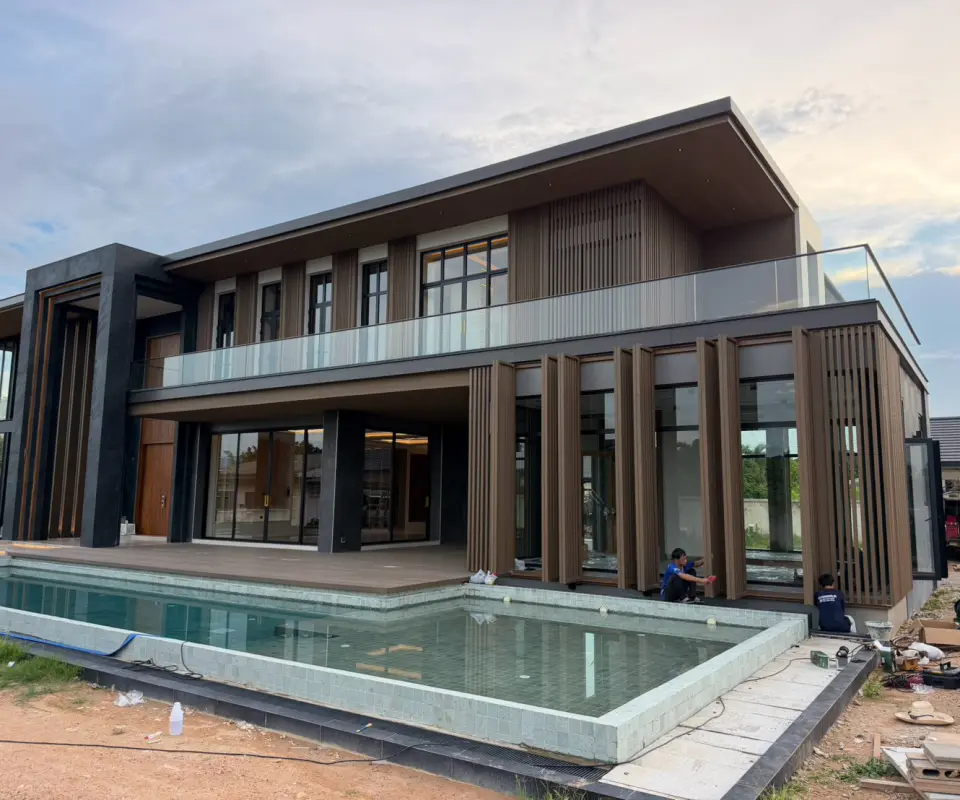 บ้านสองชั้น บ้านฝาง — ผลงานติดตั้งระบบปรับอากาศ