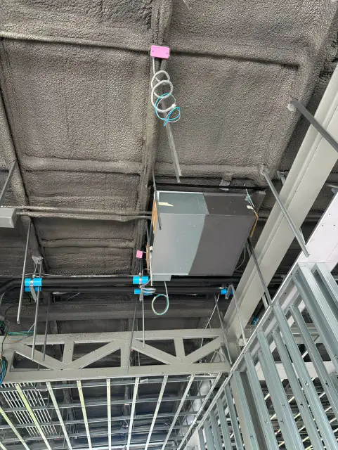 บ้านชั้นเดียว ระบบ VRF ภาพหน้างานที่ 2