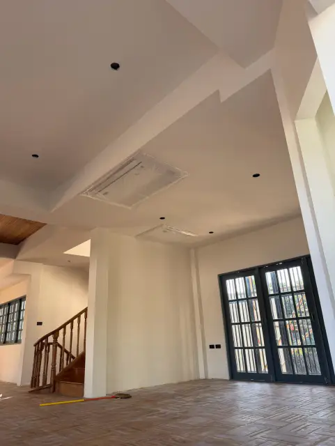 บ้านชั้นเดียว ระบบ VRF ภาพหน้างานที่ 5