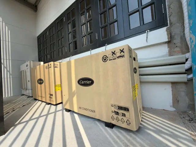 บ้านชั้นเดียว ระบบ VRF ภาพหน้างานที่ 8