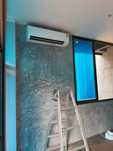 บ้านชั้นเดียว ระบบ VRF ภาพหน้างานที่ 11