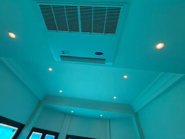 บ้านชั้นเดียว ระบบ VRF ภาพหน้างานที่ 14