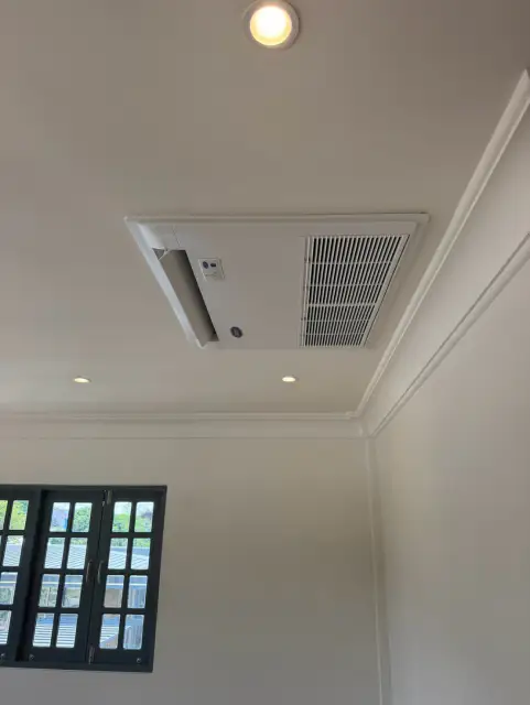บ้านชั้นเดียว ระบบ VRF ภาพหน้างานที่ 17