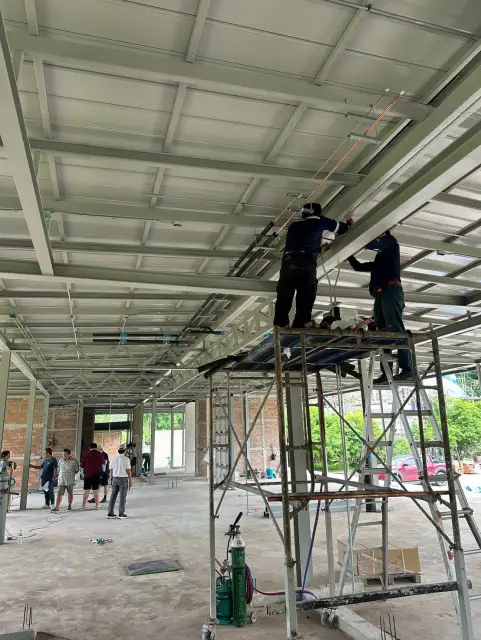 บ้านชั้นเดียว ระบบ VRF ภาพหน้างานที่ 23