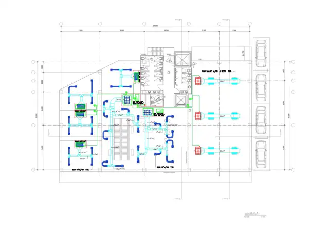 งานออกแบบระบบ VRV ภาพหน้างานที่ 5